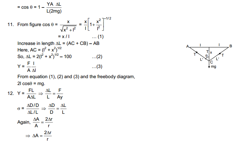 Some Mechanical Properties of Matter HC Verma Concepts of Physics Solutions