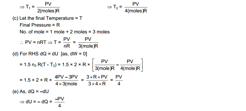 Law of thermodynamics HC Verma Concepts of CBSE Class 11 Physics Solutions