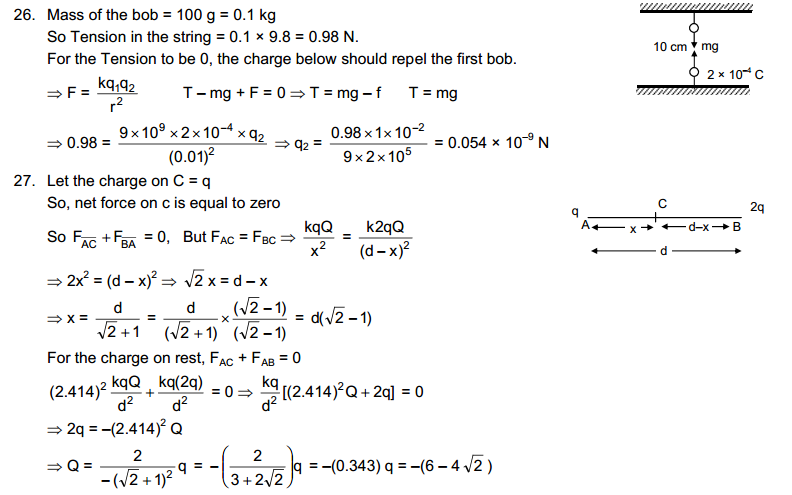Electric field and potential HC Verma Part 1 Concepts of Physics Solutions