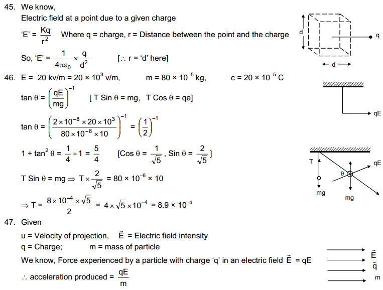 Electric field and potential HC Verma Part 1 Concepts of Physics Solutions
