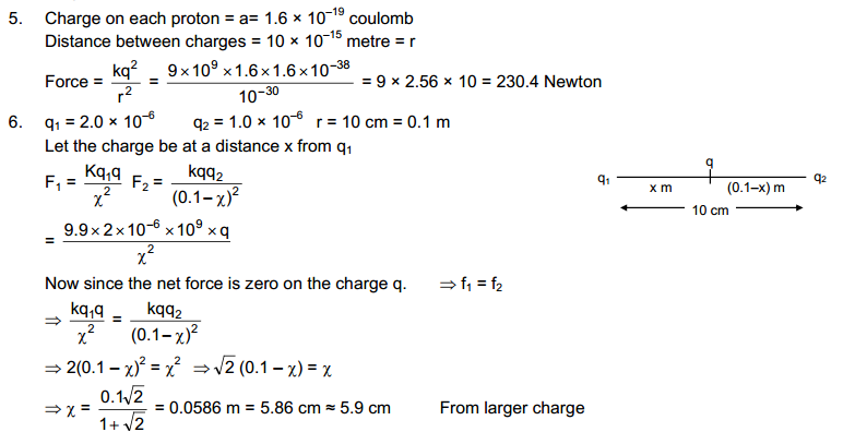Electric field and potential HC Verma Concepts of Physics Solutions
