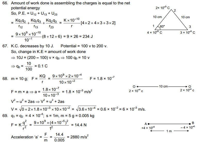 Electric field and potential HC Verma Part 1 Concepts of Physics Solutions