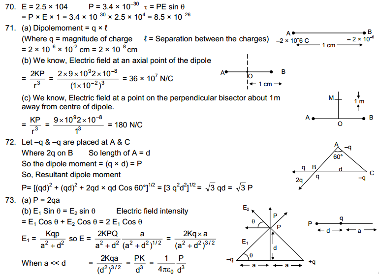 Electric field and potential HC Verma Part 1 Concepts of Physics Solutions