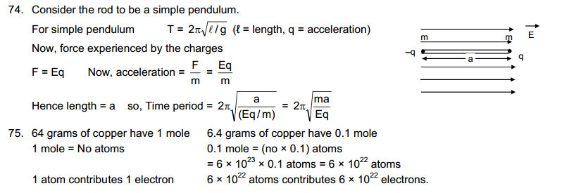 Electric field and potential HC Verma Part 1 Concepts of Physics Solutions