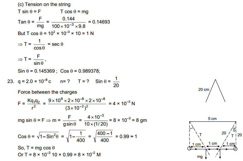 Electric field and potential HC Verma Part 1 Concepts of Physics Solutions