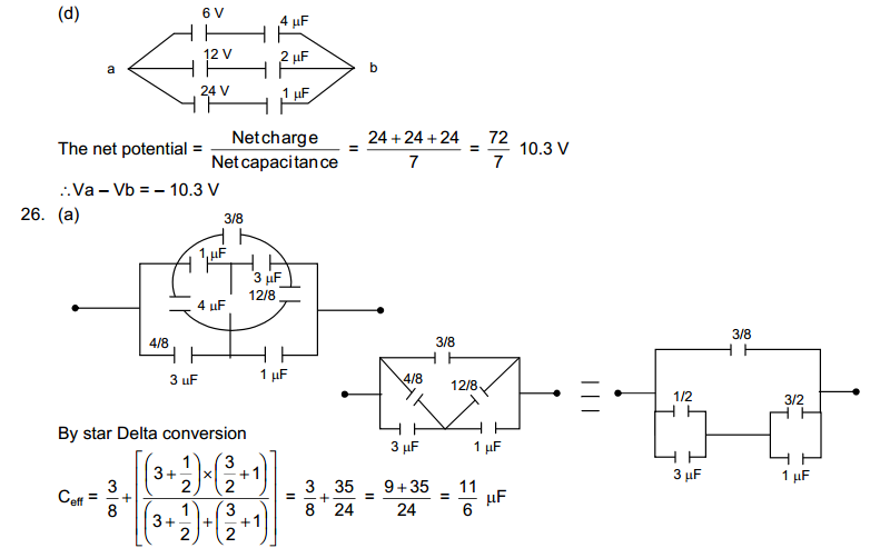 Capacitors HC Verma Concepts of Physics Solutions