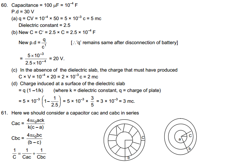 Capacitors HC Verma Part 1 Concepts of Physics Solutions