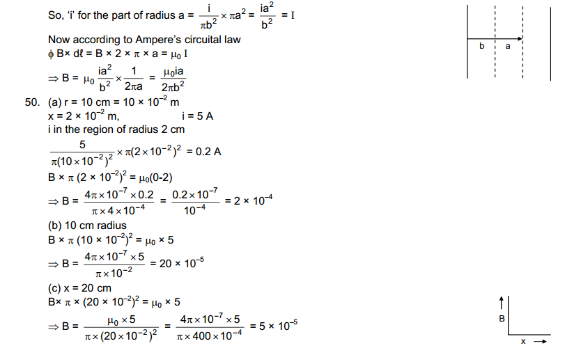 Magnetic field due to a current HC Verma Part 1 Concepts of Physics Solutions