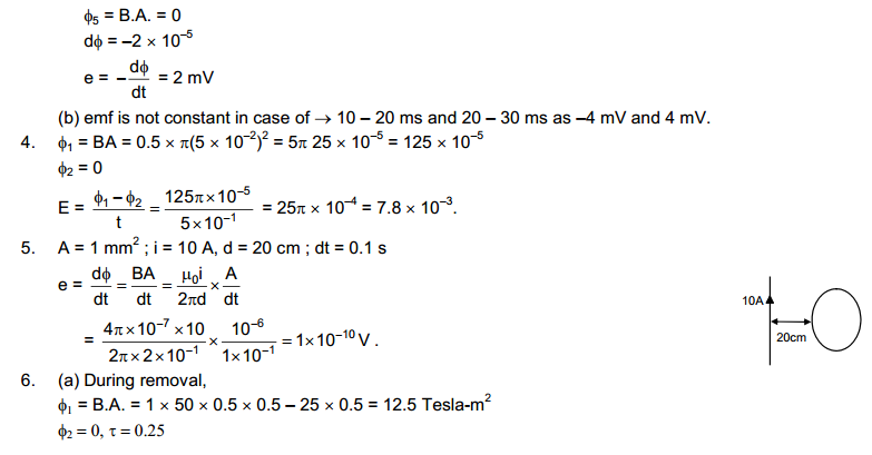 Electromagnetic Induction HC Verma Concepts of Physics Solutions