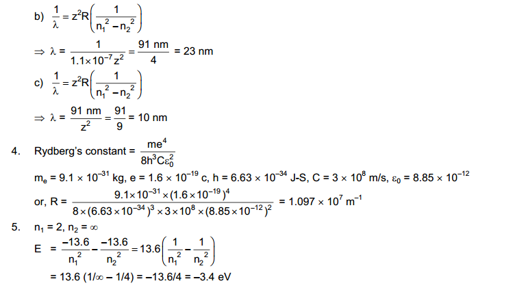  Bohr’s Model and Physics of the Atom HC Verma Concepts of Physics Solutions