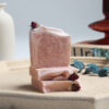 Rose powder stone mud soap
