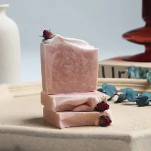 Rose Powder Stone Mud Soap