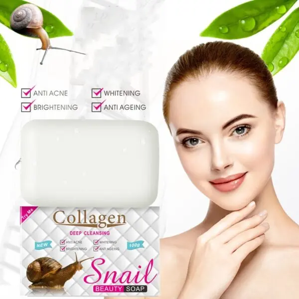 Collagen And Snail Beauty Soap
