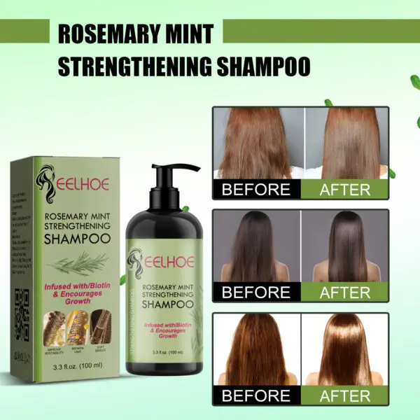 Transform Your Tresses - Rosemary Mint Shampoo For Ultimate Hydration And Shine