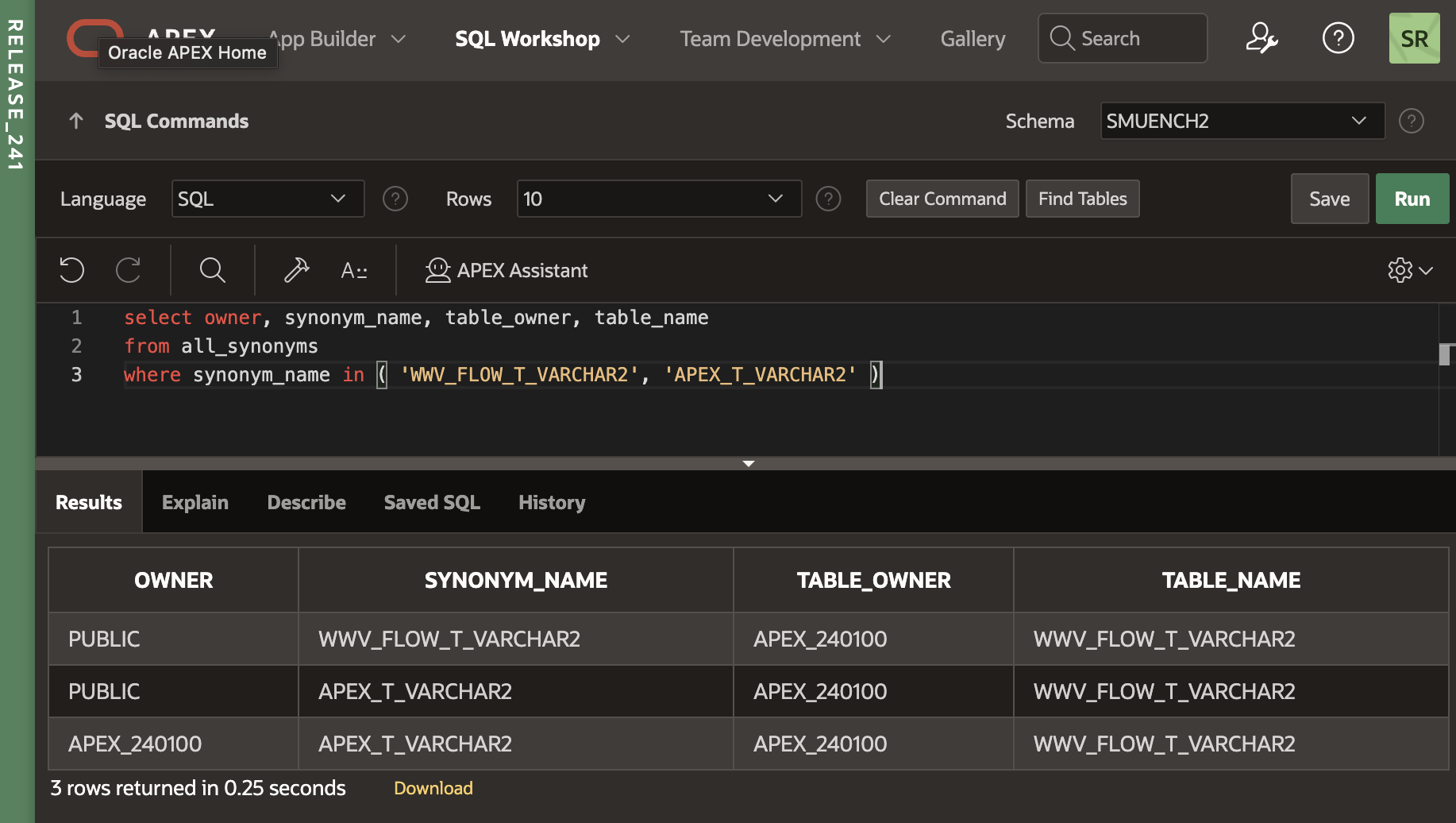 Error PLS-00306: wrong number or types of arguments in call to
