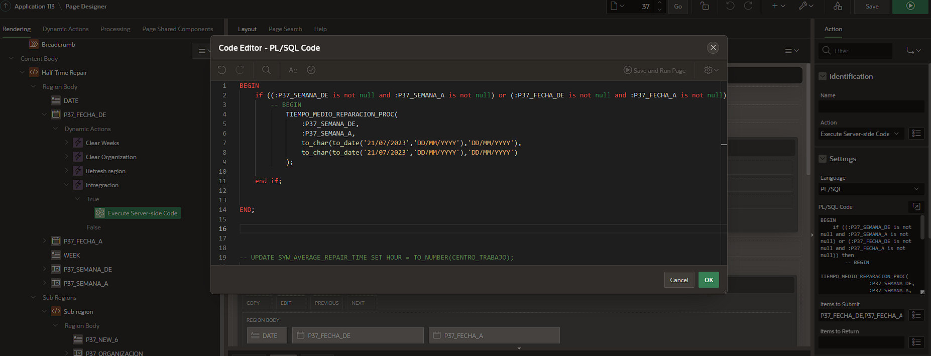 Ajax call returned server error ORA-01722: invalid number Ajax call returned server error ORA-01722: invalid number