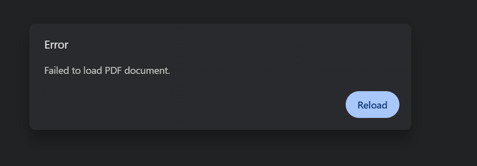 Failed to load PDF document. - Oracle Forums