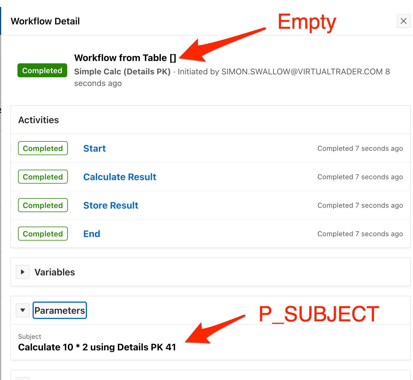 Workflow Title ignores substitution variable in 24.2 - Oracle Forums