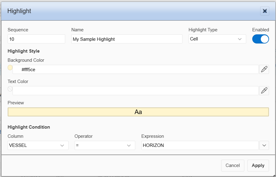 How to *Programmatically* Add a Highlight to an Interactive Report ...