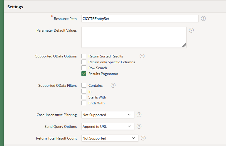 Pagination issue with ODATA REST data source (ODATA v2) - Oracle Forums