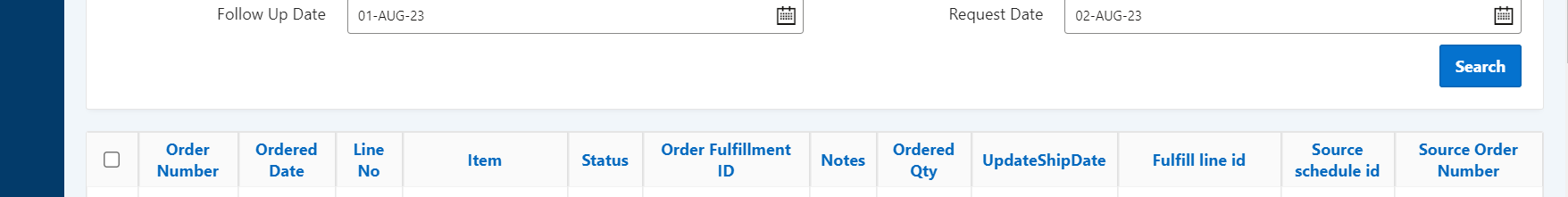 Sub Region does not show new columns added to it. - Oracle Forums