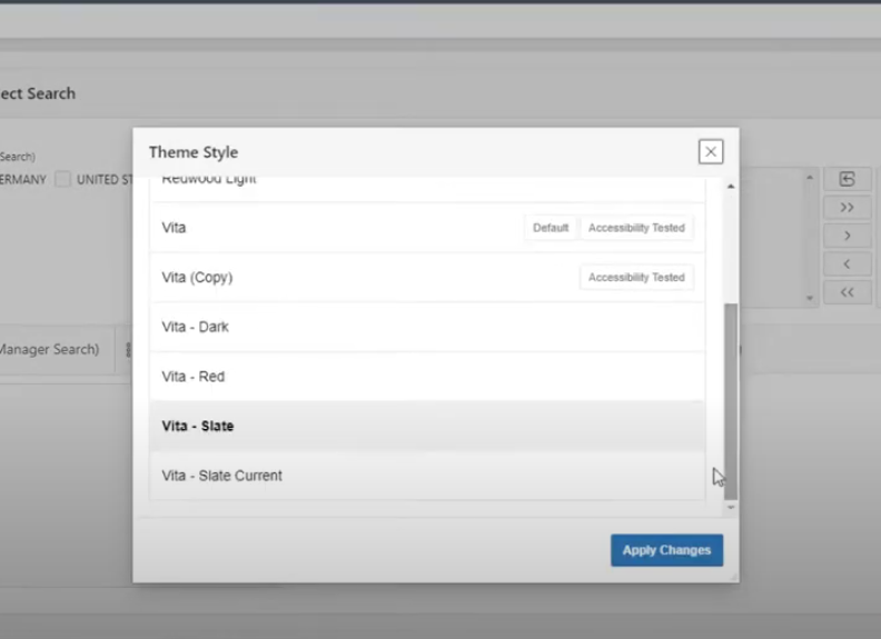 Theme style page customize and need to show the icons - Oracle Forums