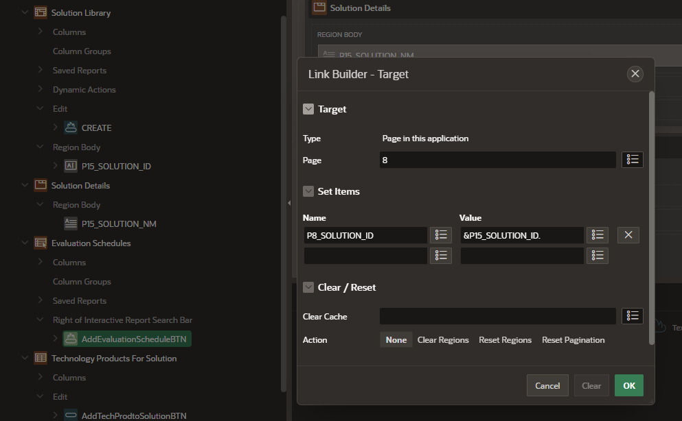 Pass Modified Values to Modal Page via Dynamic Action - Oracle Forums