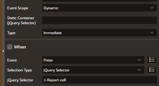Touch Gesture dynamic actions stop responding after partial refresh ...