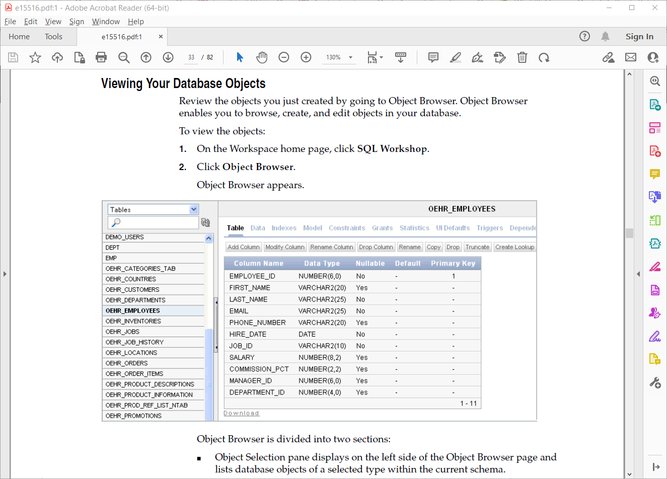 OEHR Sample Objects - Oracle Forums