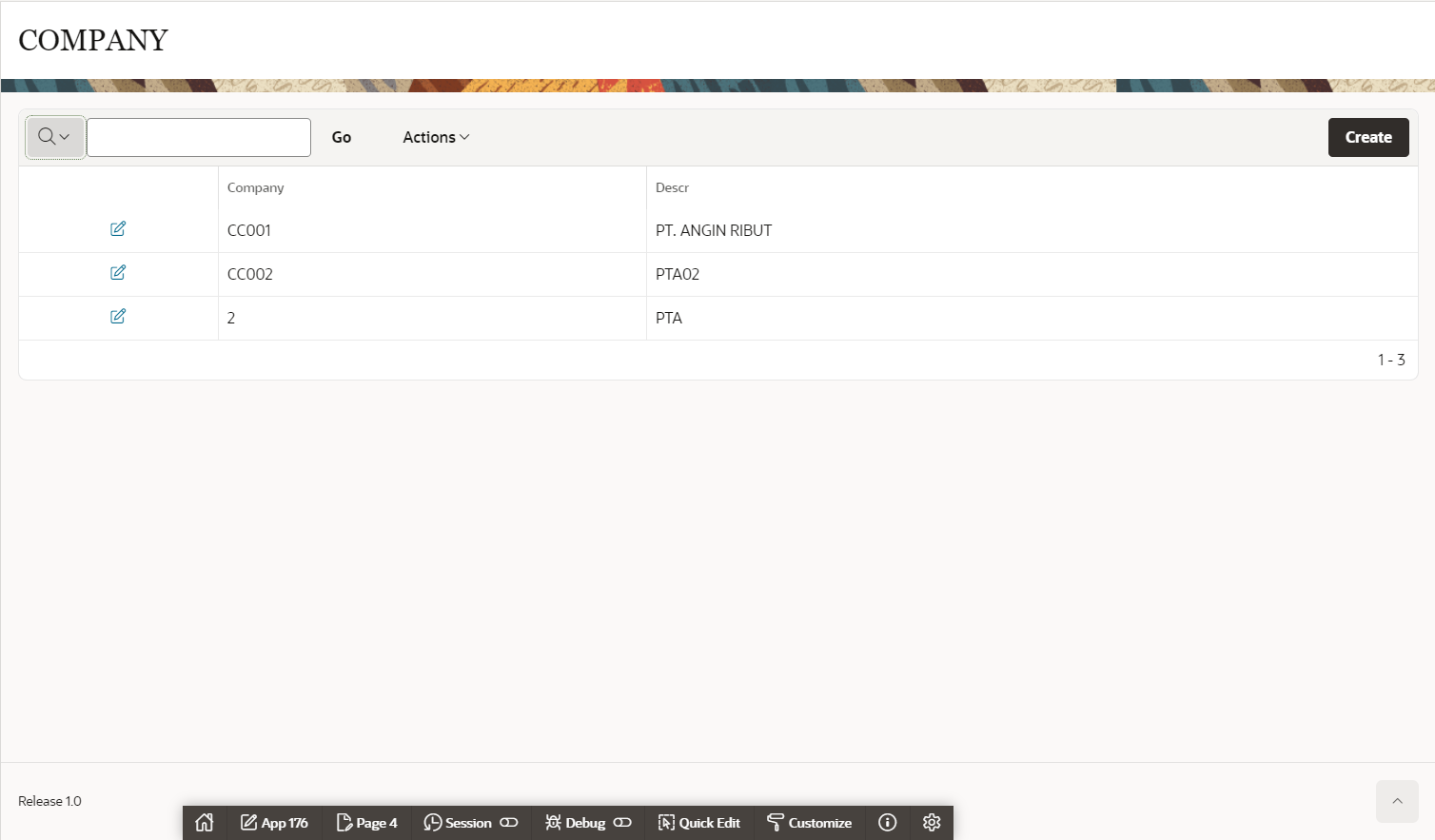 Set the APPLY CHANGES button to create new data with the same data on ...