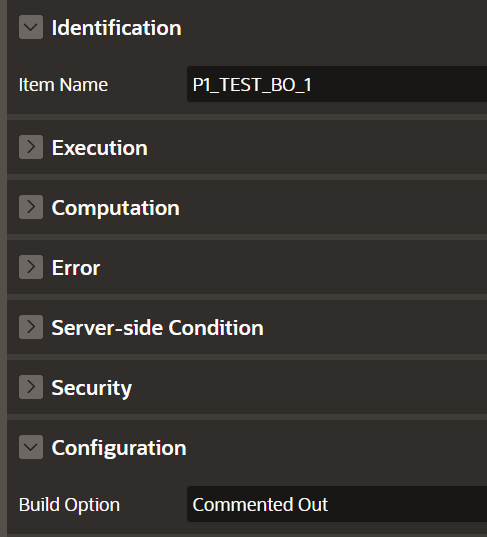 BUG REPORT: 24.2.3 Build option on page item computations. - Oracle Forums