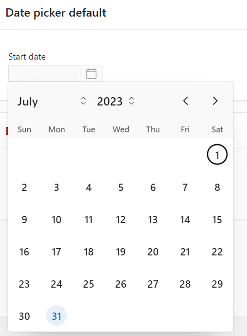 Apex23.1 - Normal date picker and generated from apex_item.date_popup2 ...