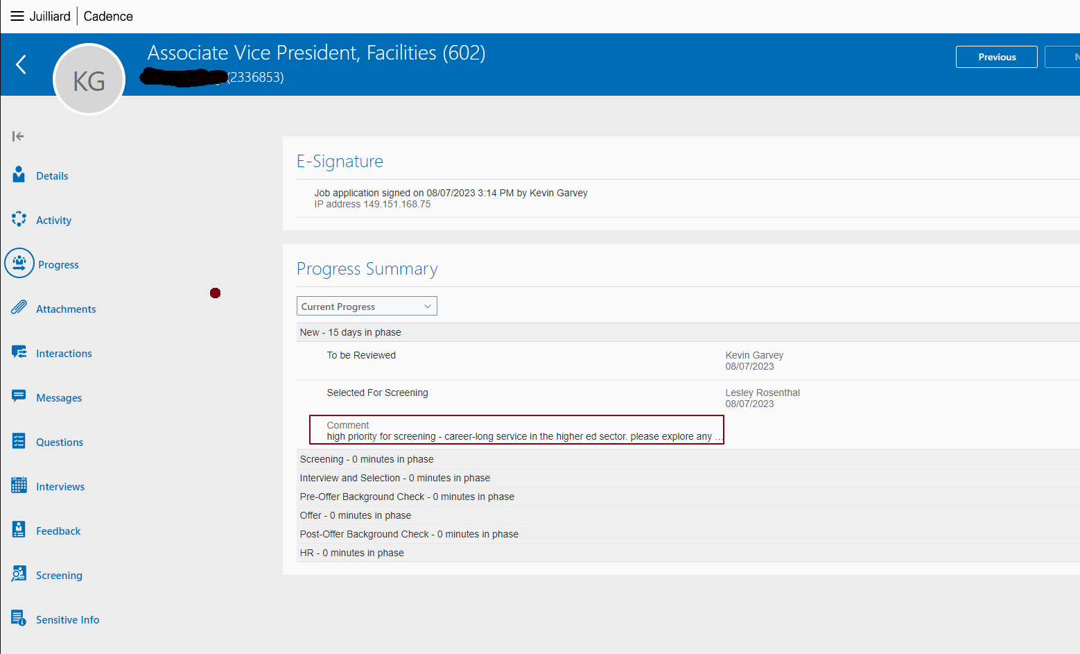 Candidate Progess Summary Tables for BI reports - Oracle Forums