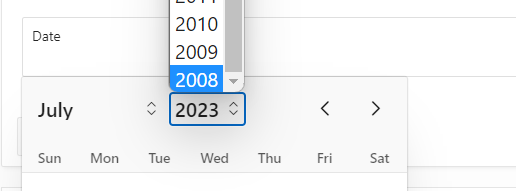 select year from oracle date