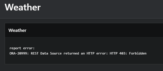 REST Data Source not working when using Web Credentials ...
