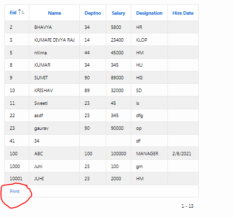 How to increase of header height while printing a classic report